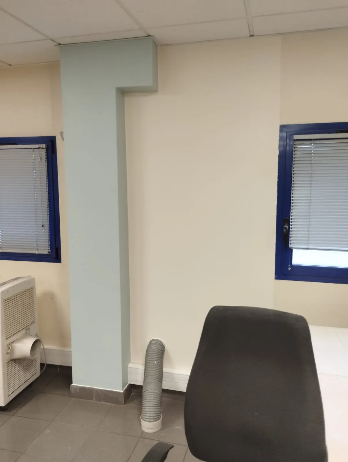 Bureaux : remise en peinture en site occupé